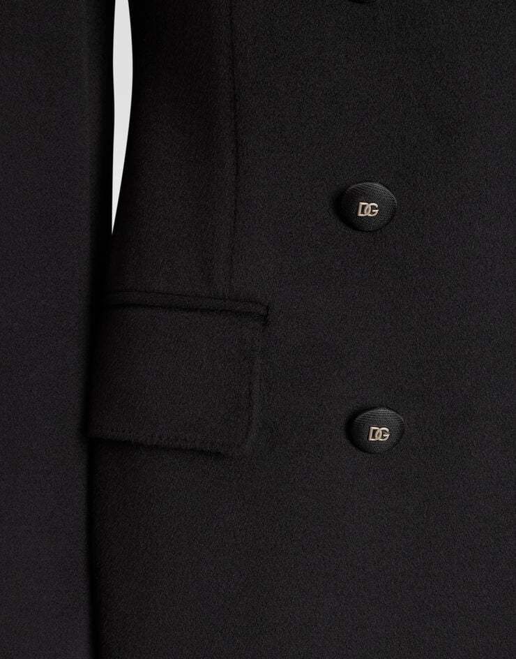 Dolce & Gabbana Dolce double-breasted wool coat Dolce & Gabbana Dolce double-breasted wool coat Black F0N87THU2CA