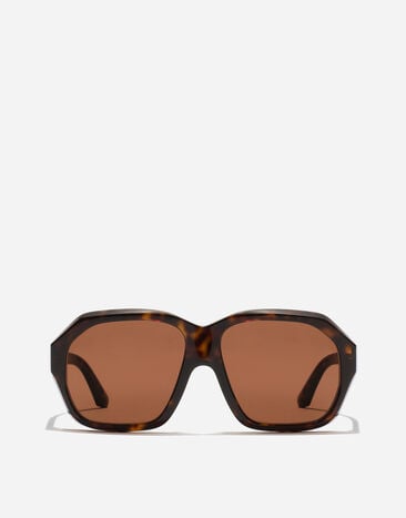 Dolce & Gabbana نظارات شمسية من عرض الأزياء للرجال Havana VG4554VP273