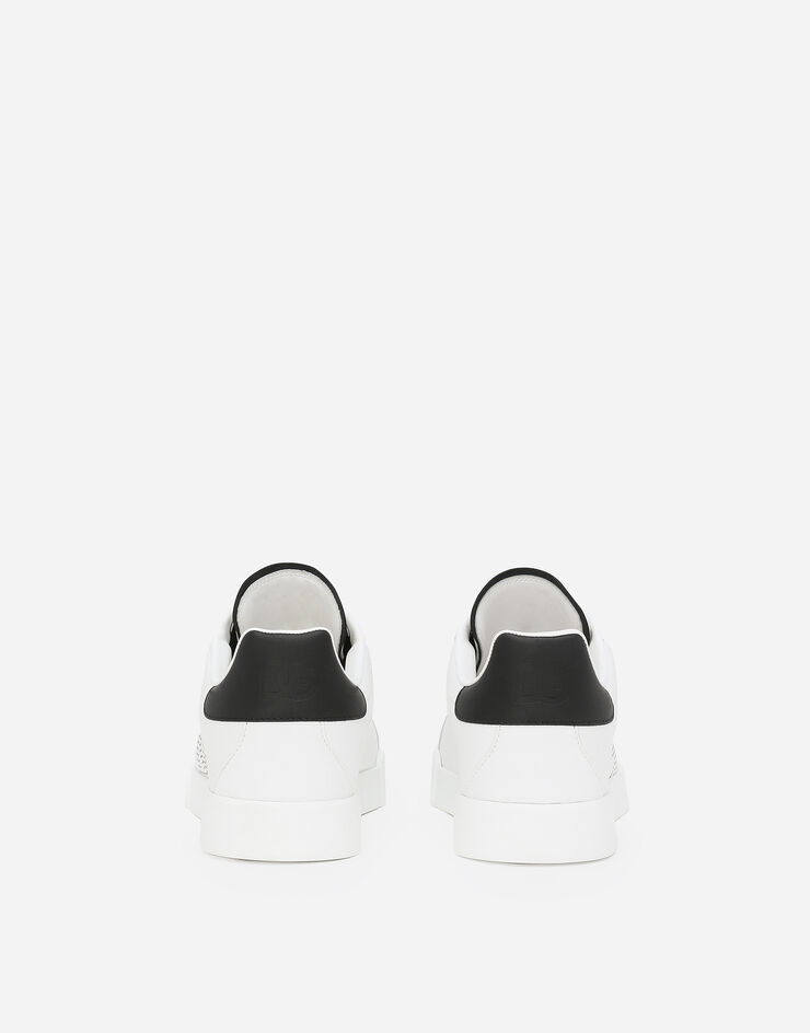 Dolce & Gabbana Sneaker Portofino aus Kalbsleder Mehrfarbig CK2277AV066