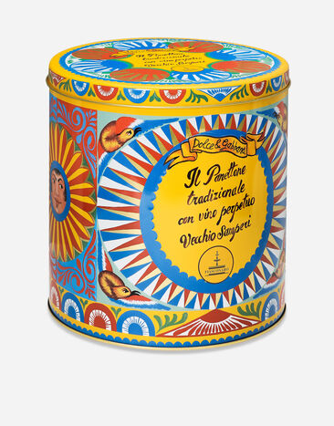 Dolce & Gabbana Panettone traditionnel au vin perpétuel Vecchio Samperi de Sicile Multicolor PN1030BLU12