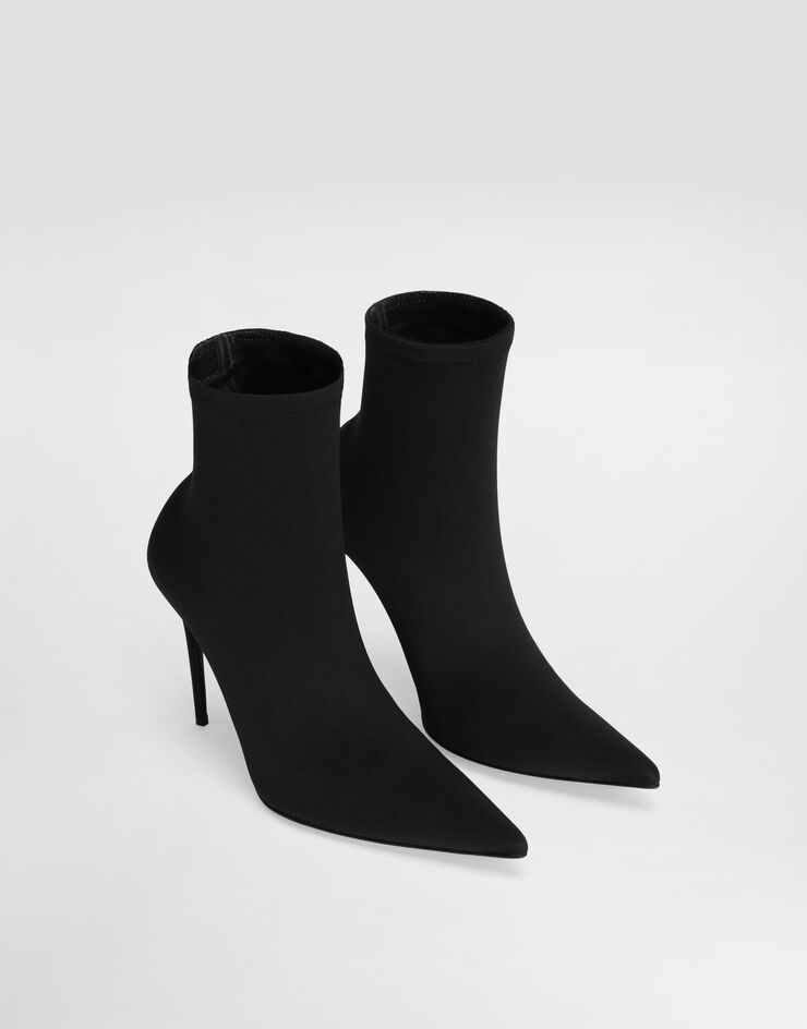 Dolce & Gabbana  Stretch jersey ankle boots Black CT0959AM237