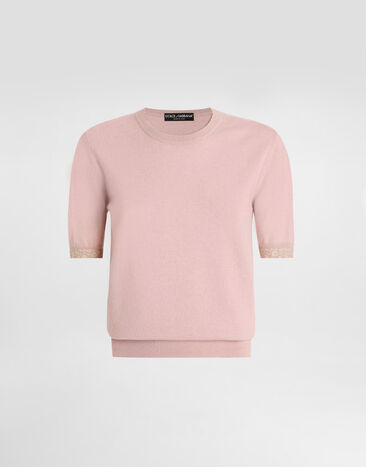 Dolce & Gabbana Cashmere pullover Pink FXX49TJBW1M