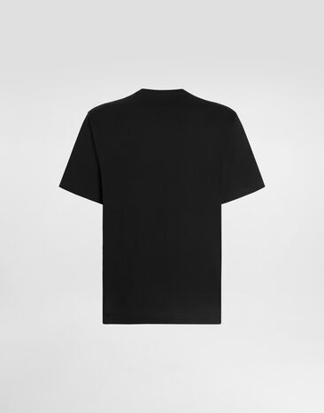 Dolce & Gabbana Cotton t-shirt Black G8PN9THU7SD