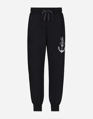 Dolce & Gabbana Jogging pants with Marina print Print GVUZATHI7X6