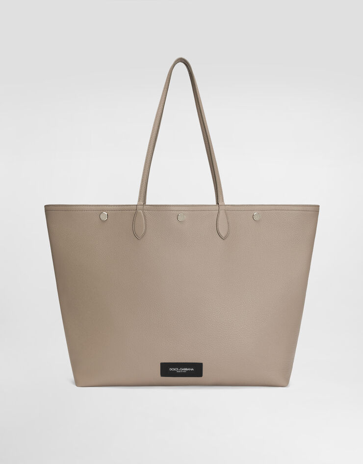 Dolce & Gabbana Bolso shopping essenza en piel de becerro Dolce & Gabbana Bolso shopping essenza en piel de becerro Beige BM2658A0370