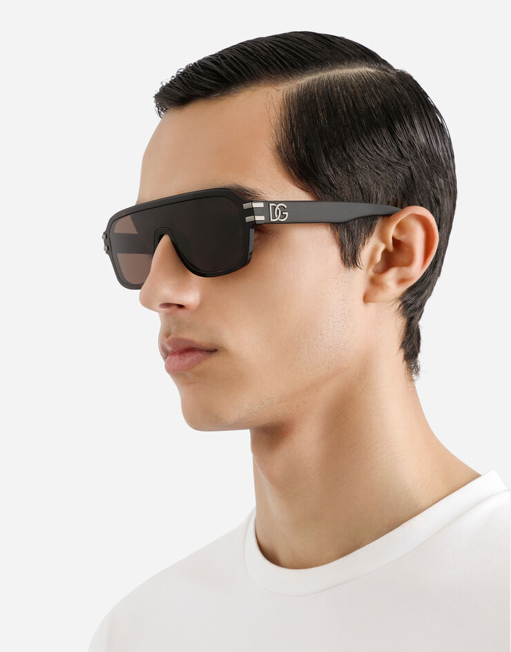 Dolce & Gabbana DG GRIFFE サングラス ブラウン VG4507VP273
