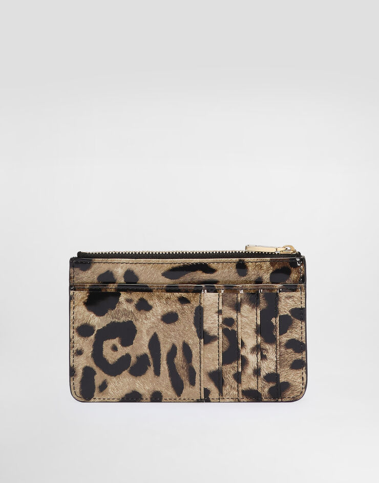 Dolce & Gabbana PORTACARTE Stampa animalier BI1261AM568