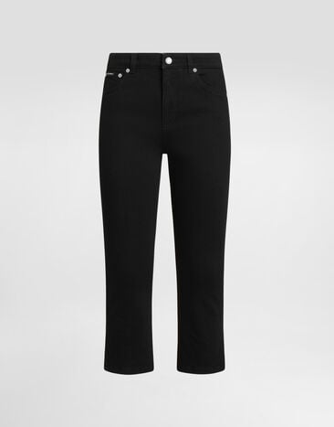 Dolce & Gabbana Capri-Jeans aus Denim mit 5-Pocket-Design Multicolor FTDJUDG8PR2