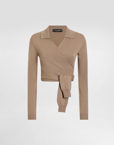 Dolce & Gabbana Cashmere cardigan Beige FXVB4TJBW0Q