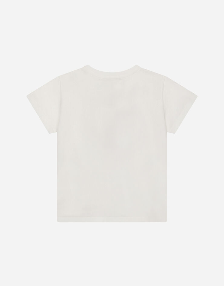 DolceGabbanaSpa Coin-print jersey T-shirt White L1JTEYG7KX0