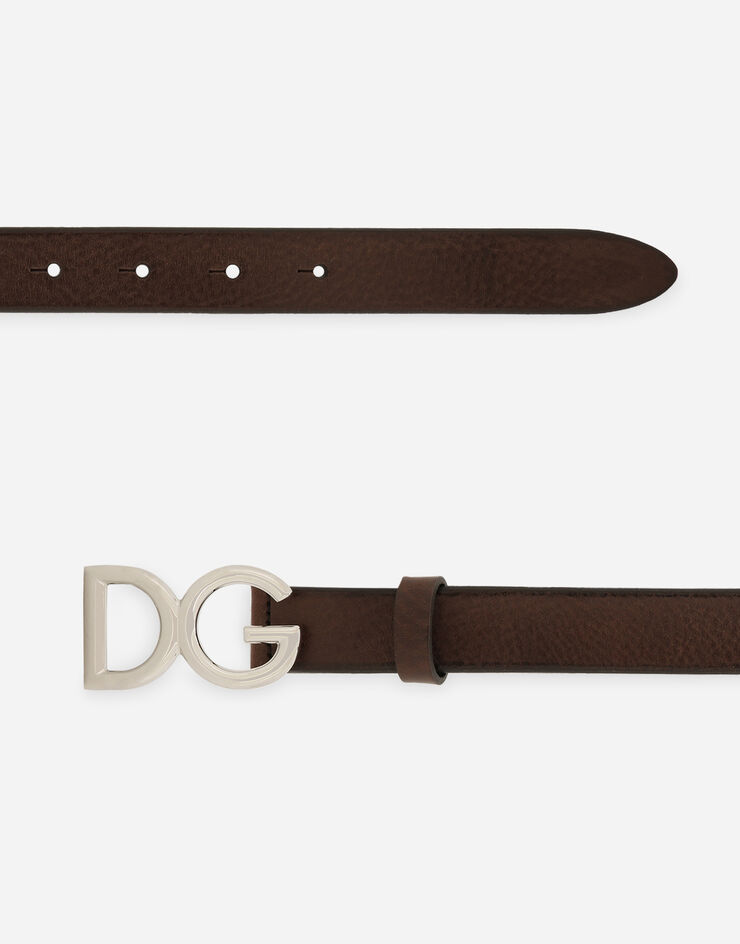 Dolce & Gabbana Tumbled leather belt MULTICOLOR BC4249AI894