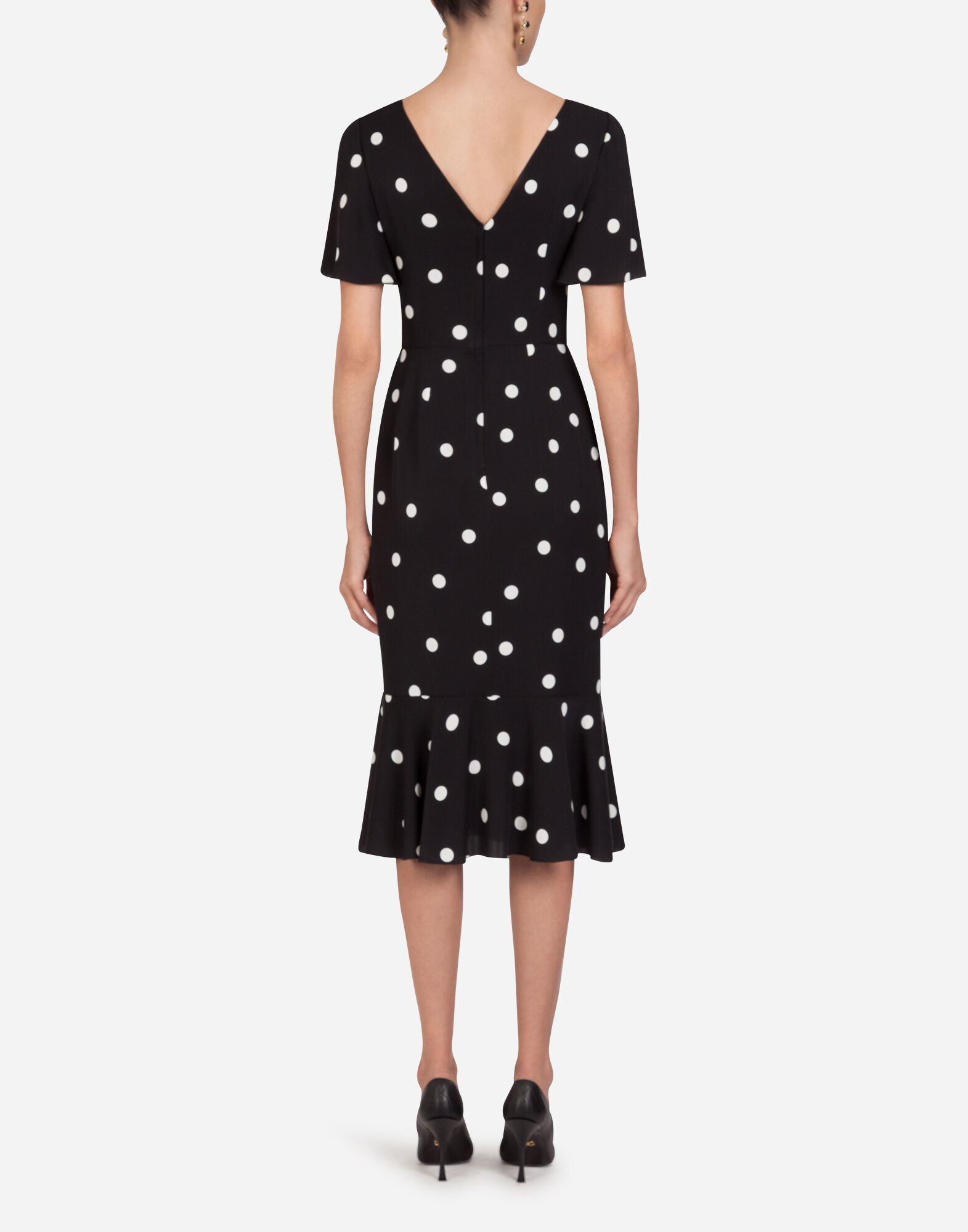 Dolce gabbana discount polka dot dress