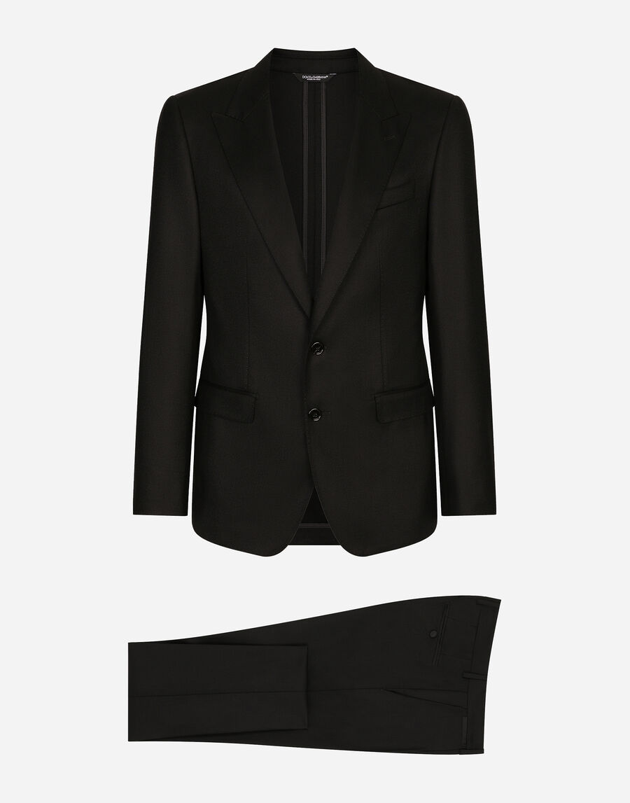 Single-breasted tuxedo suit