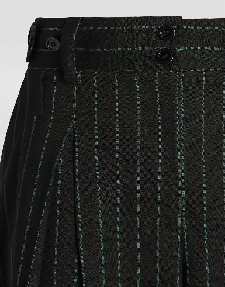 Dolce & Gabbana Pinstripe wool trousers Multicolor FTDM2TFRBDU