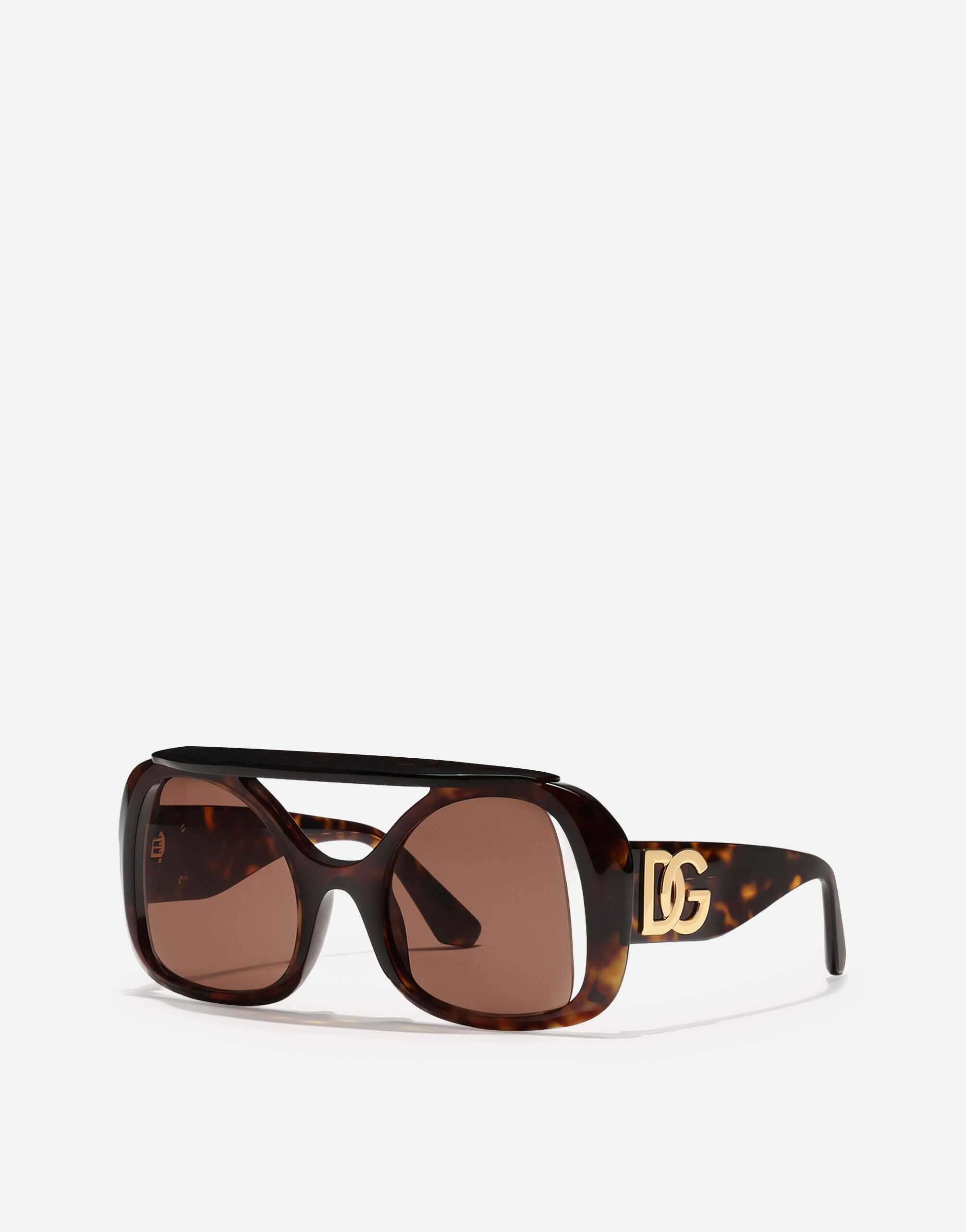 Sicilian Street Sunglasses in Havana for Women | Dolce&Gabbana® US