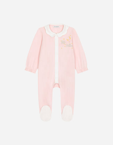 Dolce & Gabbana 3-piece interlock gift set with moon and star print Pink L2JO3BG7N2I