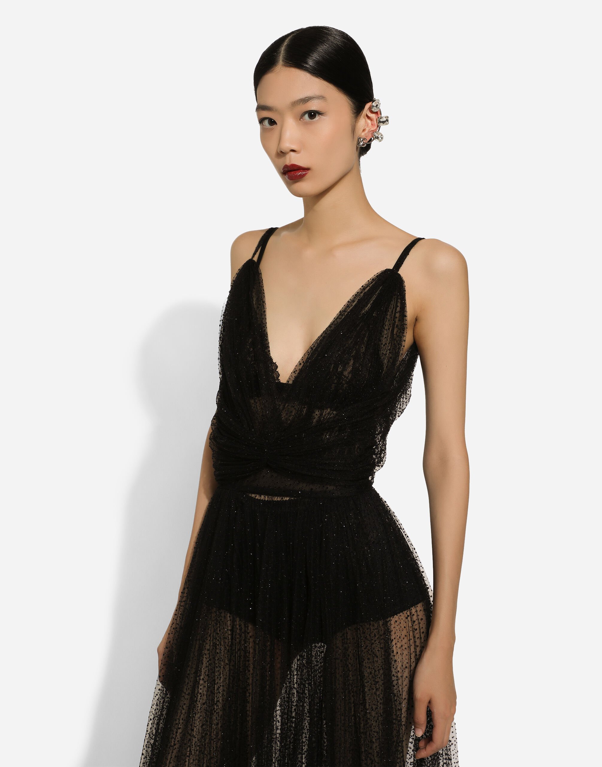 Dolce gabbana tulle dress new arrivals