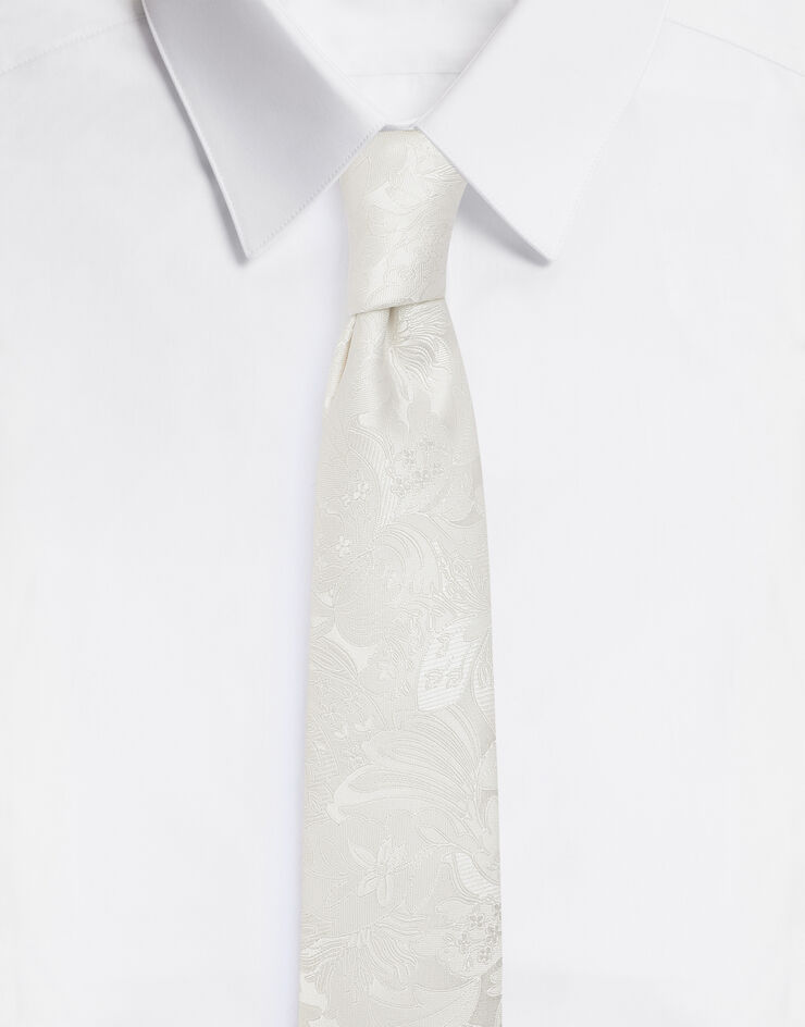 Dolce & Gabbana CRAVATTA White GT149EG0JCU