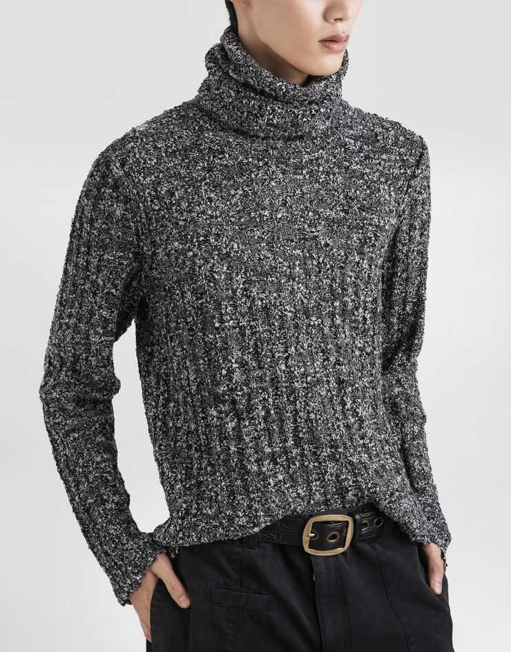 Dolce & Gabbana Turtleneck pullover Multicolor GXW67TJAM6O