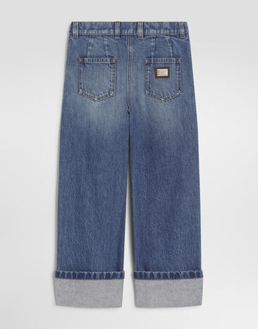 Dolce & Gabbana 5-pocket denim trousers Blue L53P66LDE18