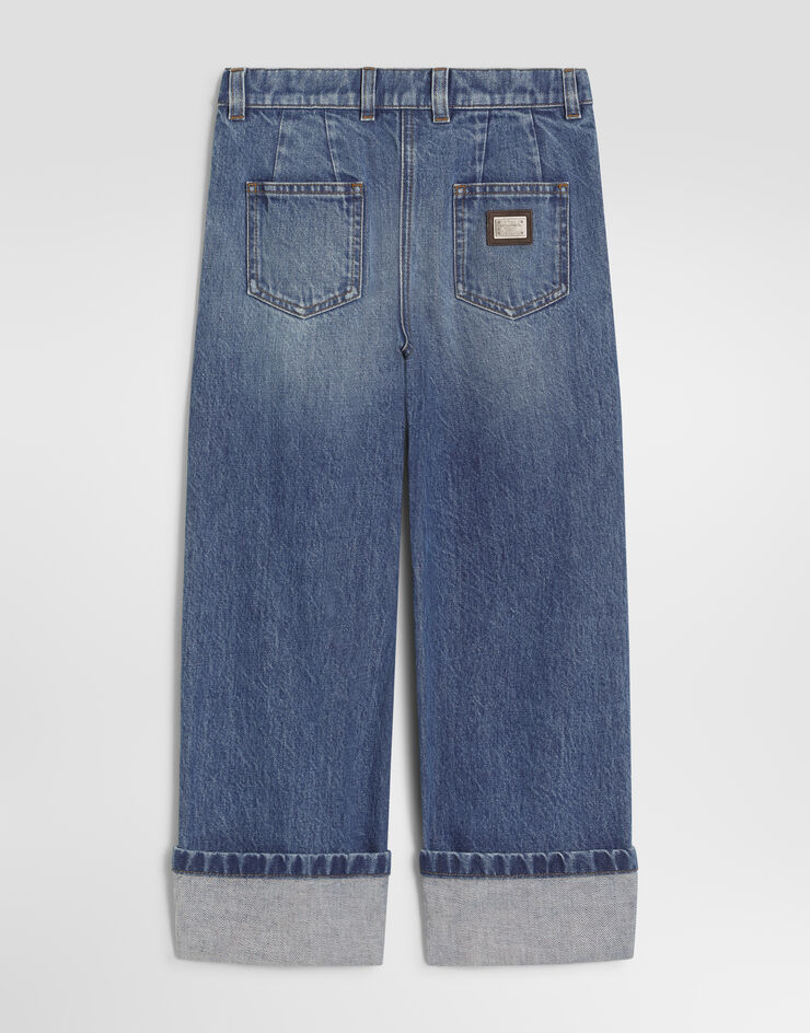 Dolce & Gabbana 5-pocket denim trousers Dolce & Gabbana 5-pocket denim trousers Blue L53P66LDE18