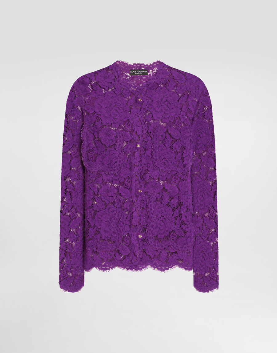 Cordonetto floral lace jacket