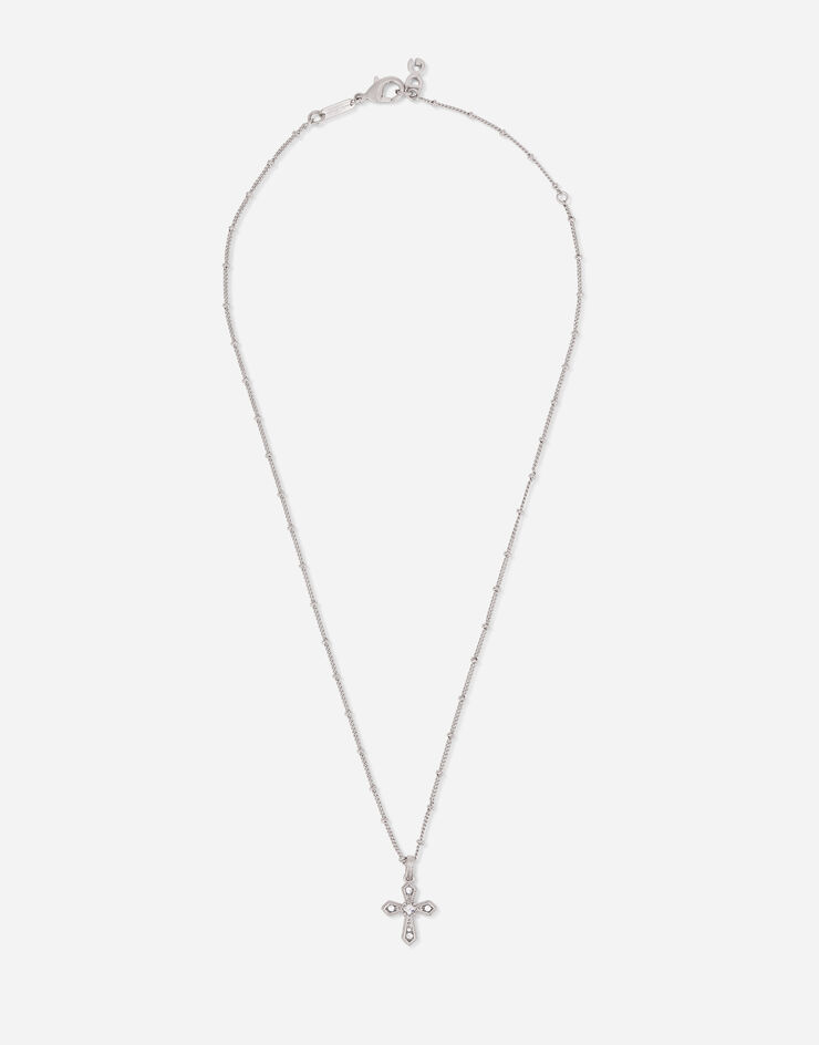 Dolce & Gabbana Cross necklace Silver WNN7S2W1111