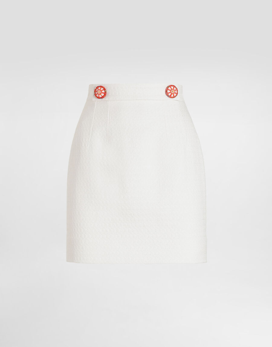 Miniskirt in fabric