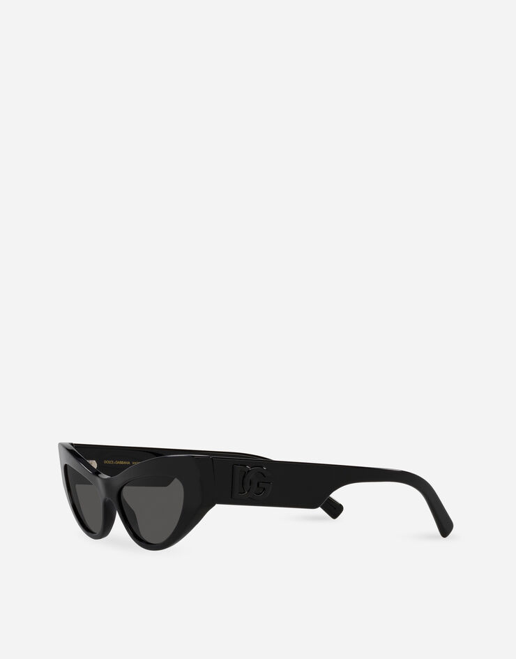 Dolce & Gabbana Sonnenbrille DG Logo Schwarz VG4450VP587