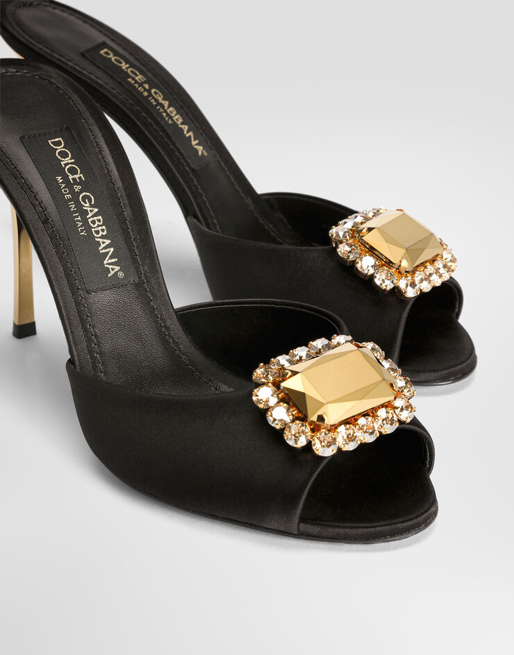 Dolce & Gabbana Satin sandals Dolce & Gabbana Satin sandals Black CR2081A7630