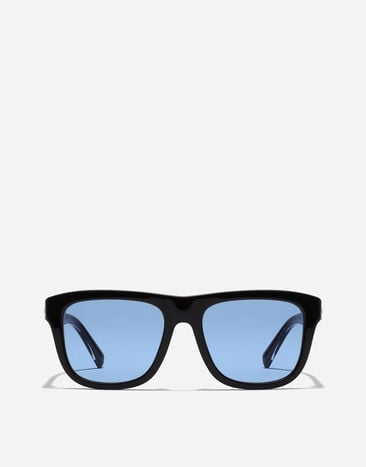Dolce & Gabbana Lunettes de soleil à imprimé Maiolica corallo Dolce & Gabbana Lunettes de soleil à imprimé Maiolica corallo Black VG4545VP180