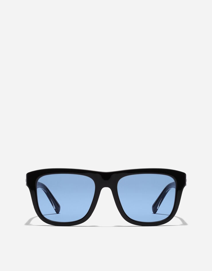 Dolce & Gabbana Lunettes de soleil à imprimé Maiolica corallo Dolce & Gabbana Lunettes de soleil à imprimé Maiolica corallo Black VG4545VP180
