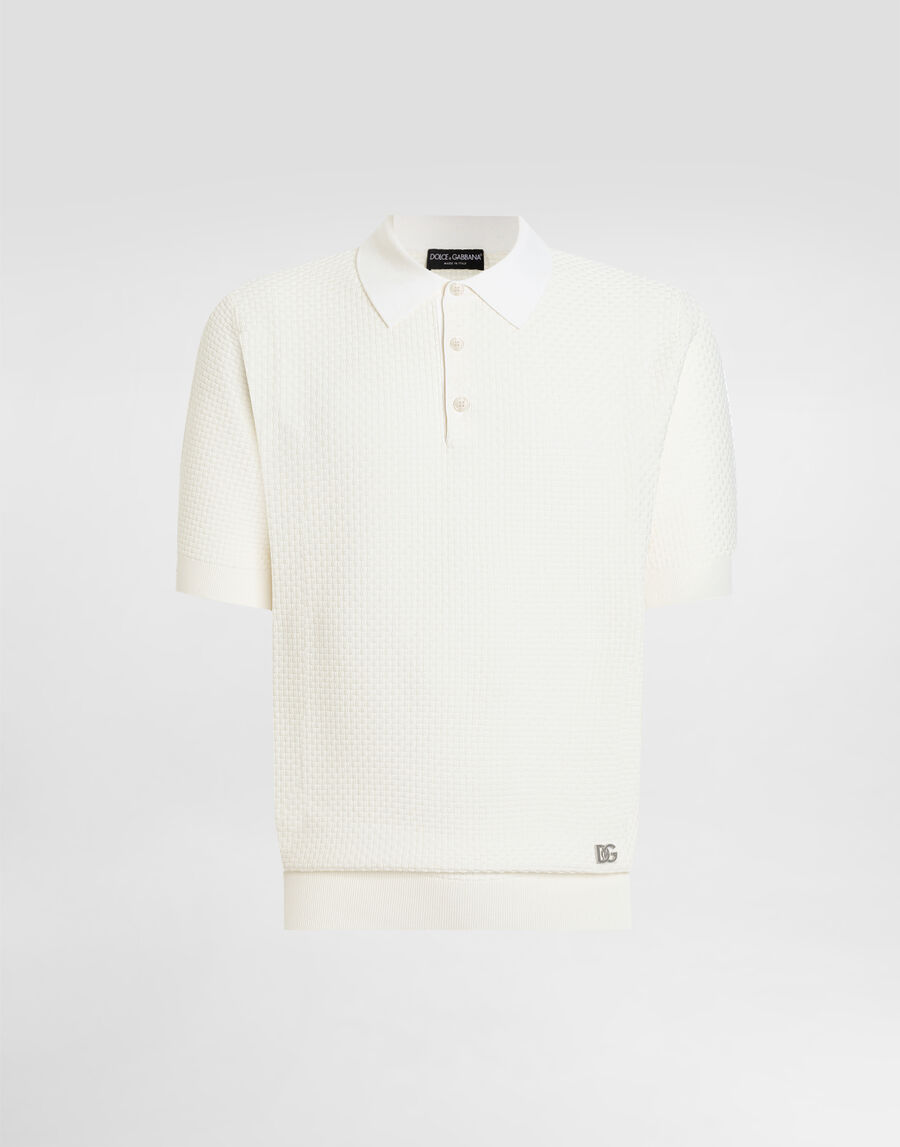 Short-sleeved polo shirt