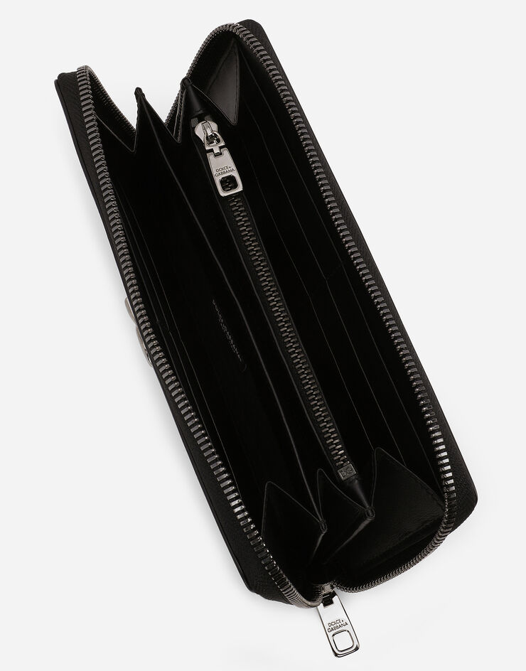 Dolce & Gabbana Calfskin wallet with DG logo Dolce & Gabbana Calfskin wallet with DG logo Black BP1672AW576