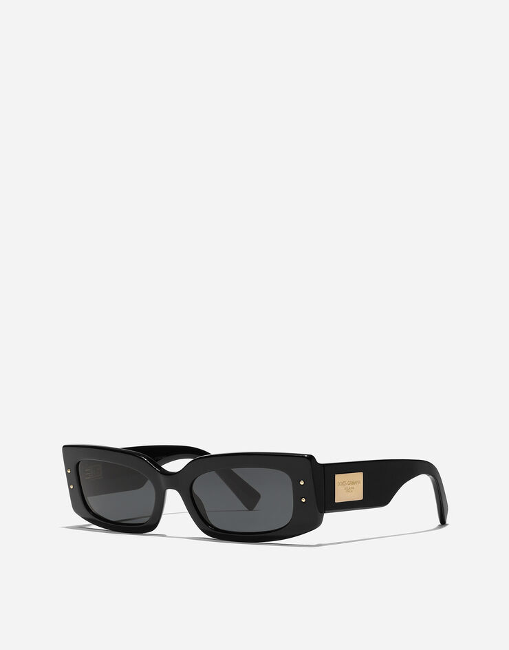 Dolce & Gabbana Sonnenbrille DG PLAQUE Schwarz VG447EVP187