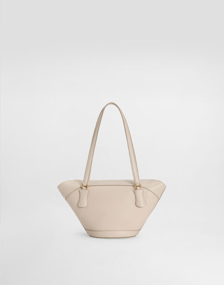 Dolce & Gabbana Capri coffa bag in calfskin Beige BB7815AK274