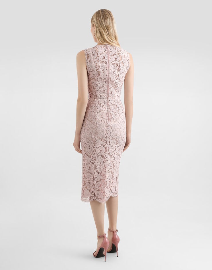 Dolce & Gabbana Cordonetto lace dress Dolce & Gabbana Cordonetto lace dress Pink F6H0ZTHLMTB