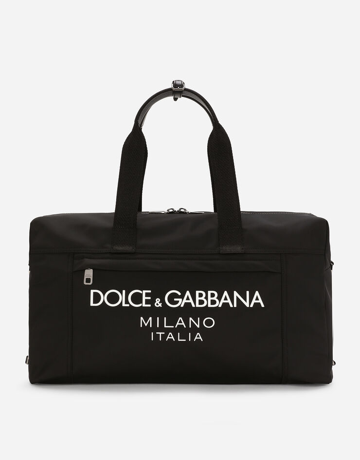 Dolce & Gabbana Nylon holdall Black BM2335AG182
