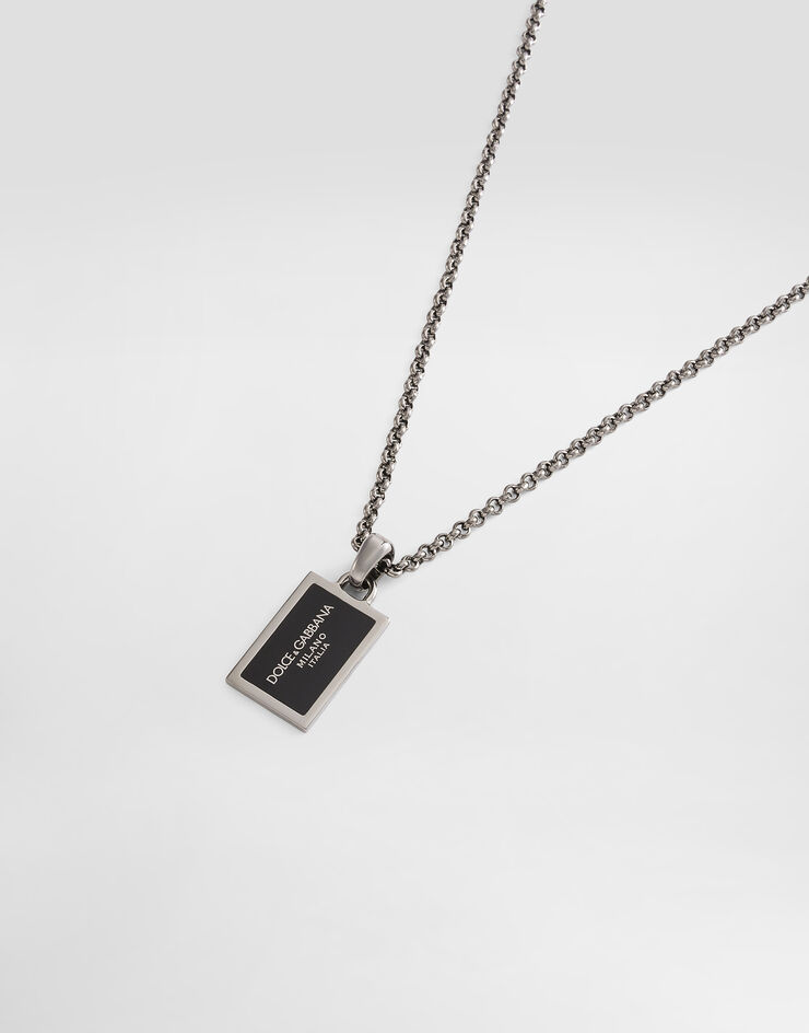 Dolce & Gabbana Колье из металла с логотипом красный WNR1D1W1111