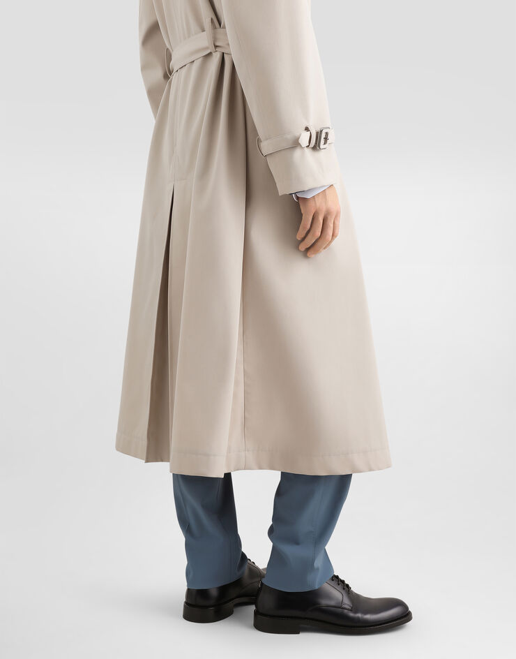 Dolce & Gabbana Double-breasted trench coat Beige G057JTHUMVM