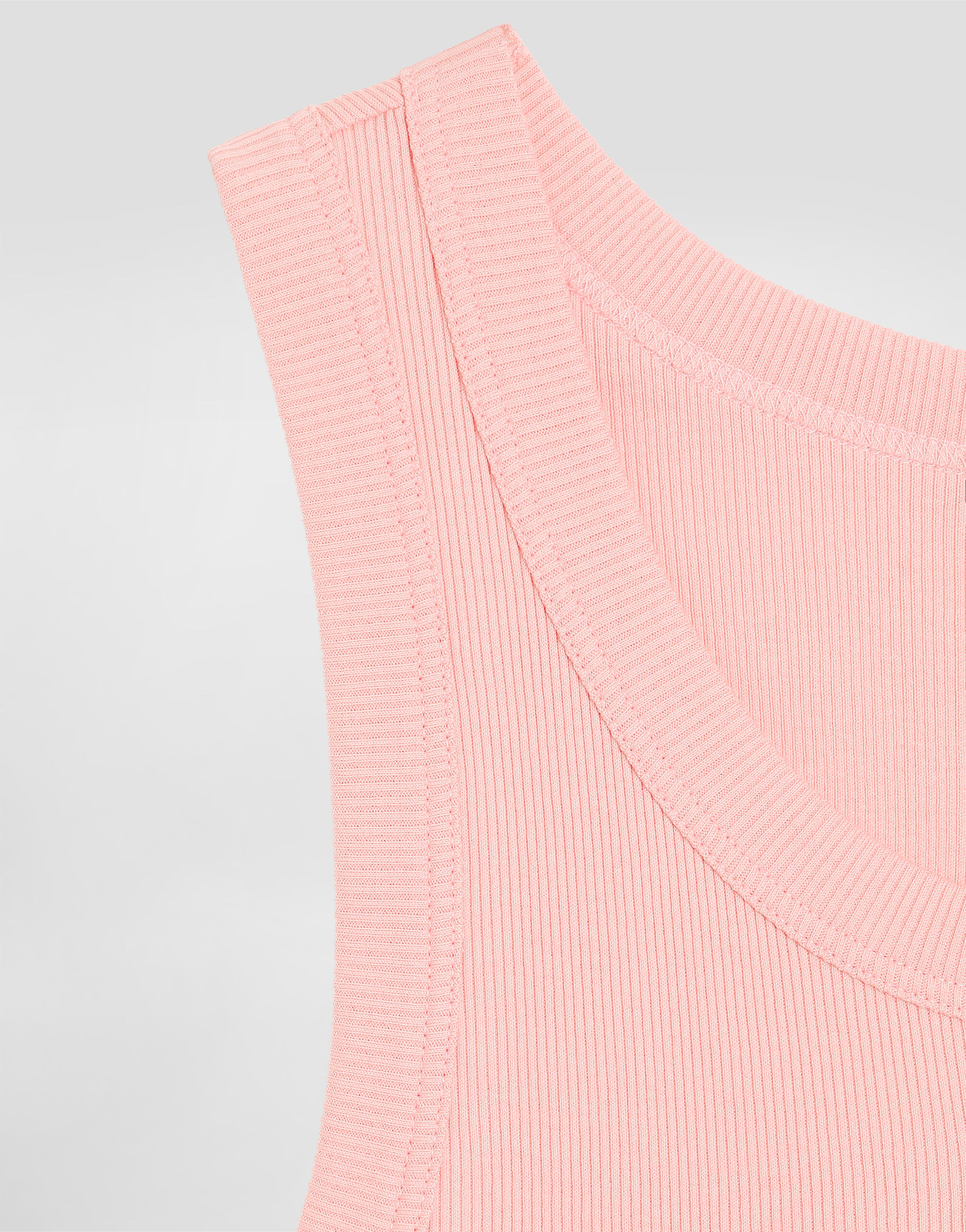 Pinkのウィメンズ ロゴ コットン クロップド タンクトップ