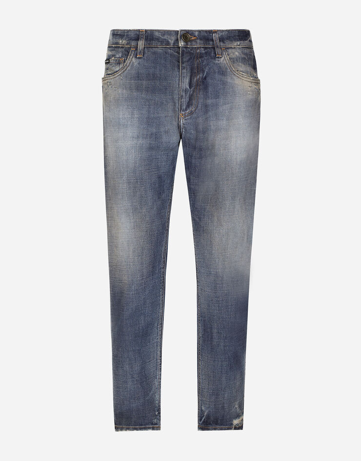 Dolce & Gabbana Vaqueros loose de denim Multicolor GYJDADG8LM8