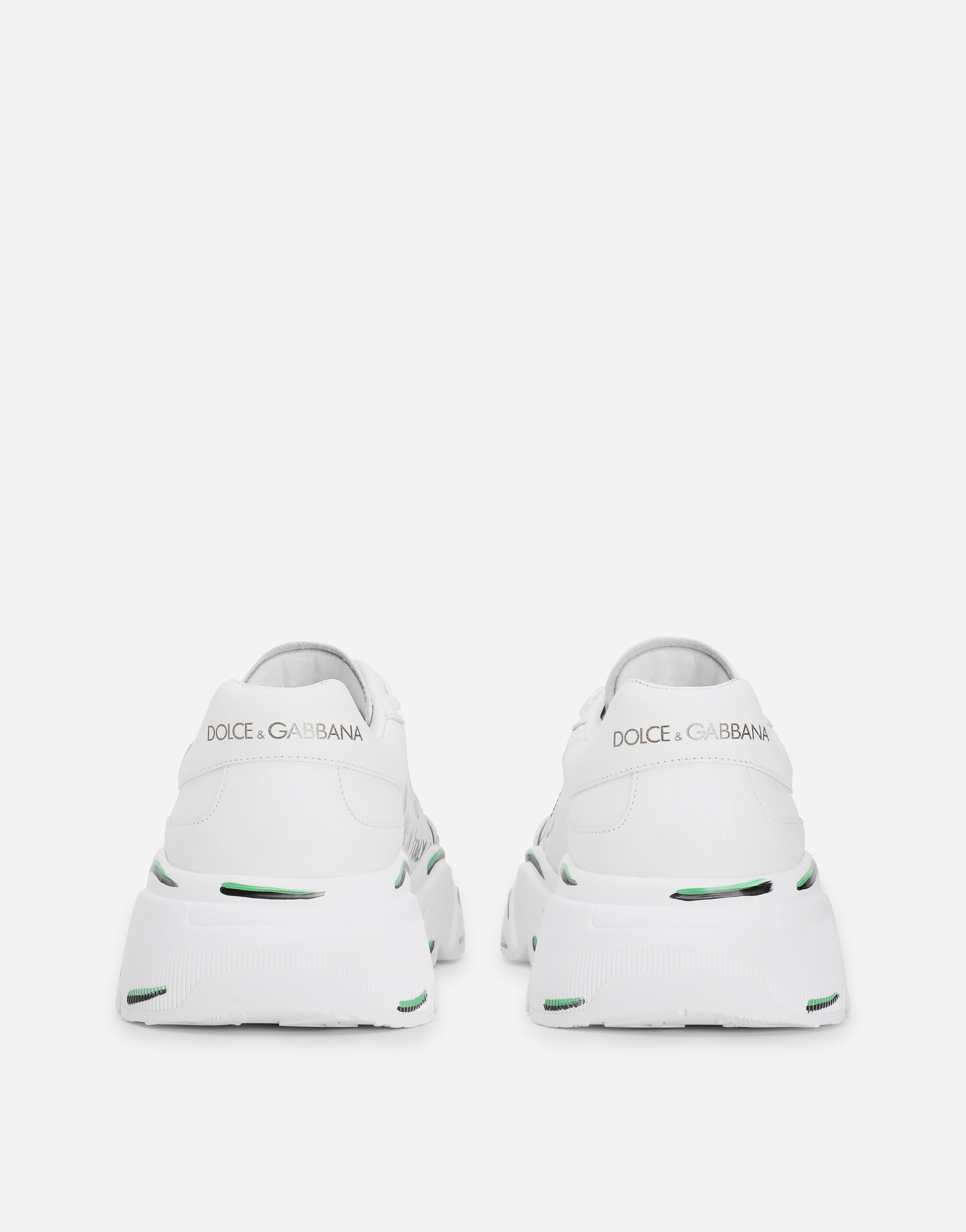 ●Dolce&Gabbana●デイマスター ナッパ カーフスキン スニーカー Multicolorのメンズ デイマスター スニーカー ナッパカーフ