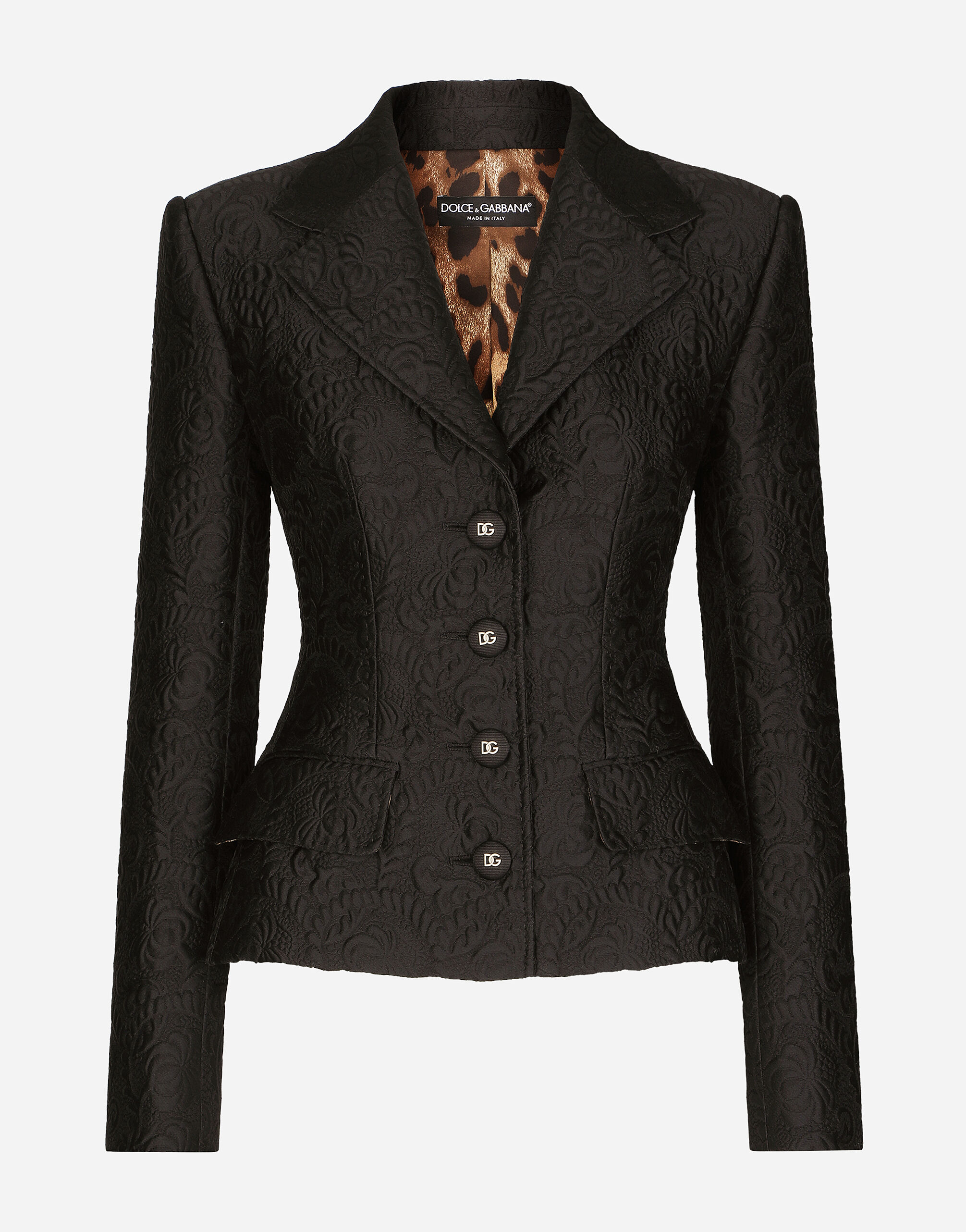 Dolce and gabbana floral jacquard clearance blazer
