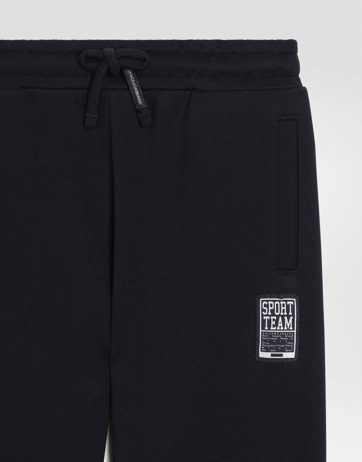 Dolce & Gabbana Fleece sweatpants with logo Dolce & Gabbana Fleece sweatpants with logo L4JPLQG7P6I