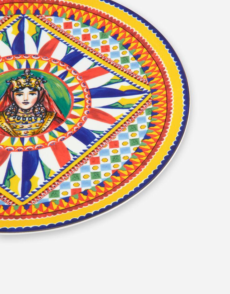 Dolce & Gabbana Porcelain Charger Plate Multicolor TC0010TCA22