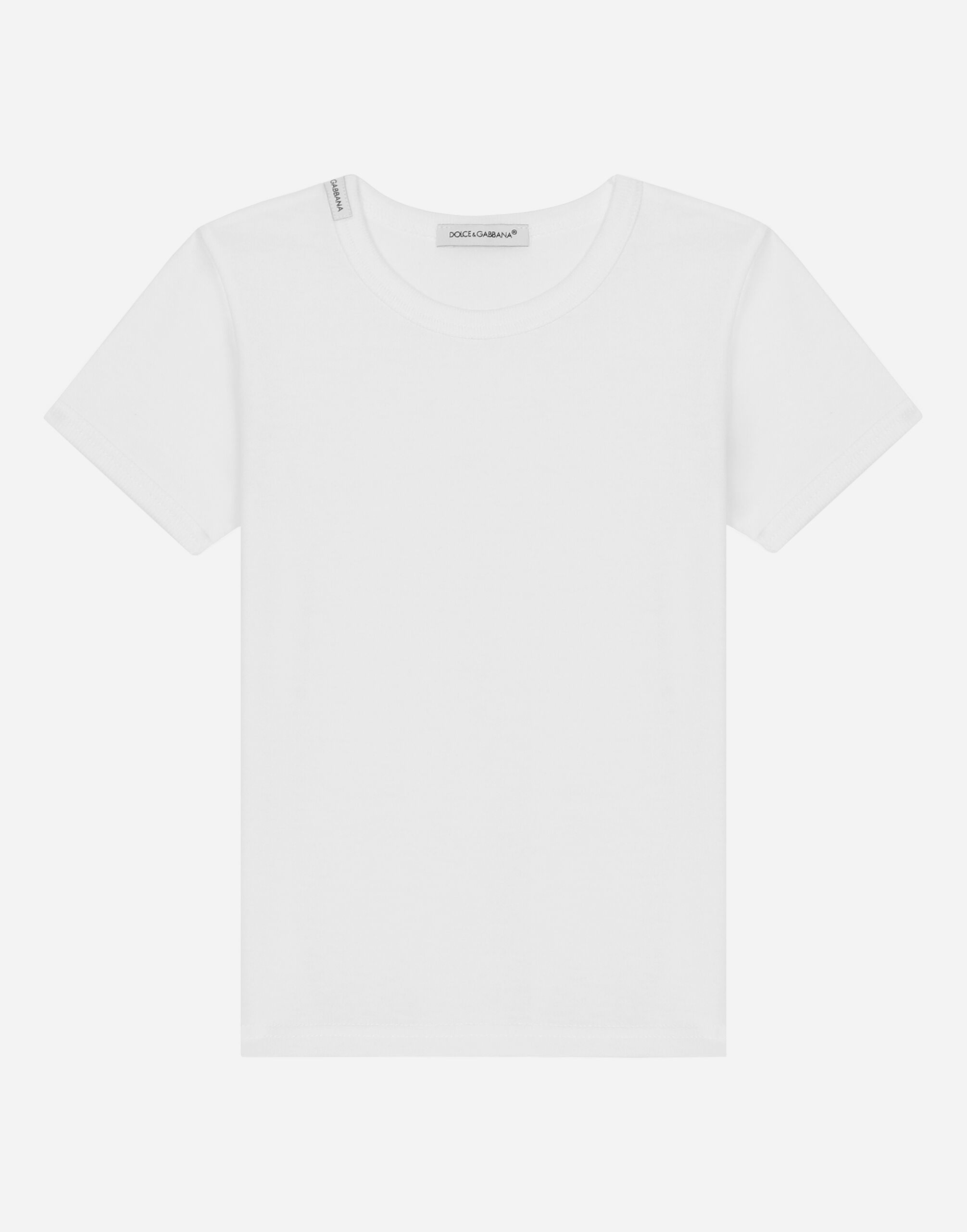 ホワイトのボーイズ Short-sleeved jersey t-shirt two-pack