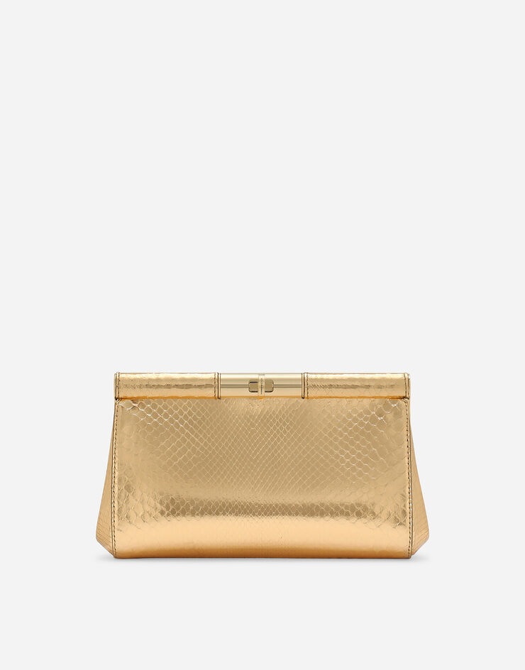 Dolce & Gabbana حقيبة كتف مارلين متوسطة ذهبي BB7620A2F49