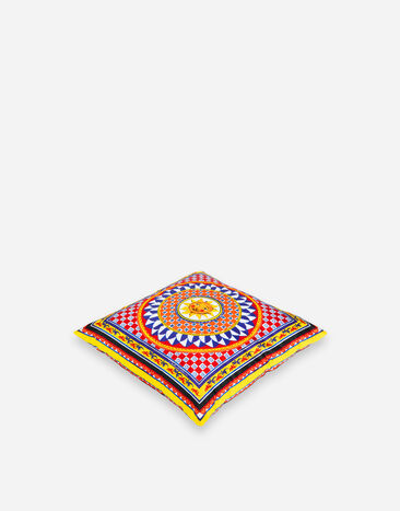 Dolce & Gabbana Duchesse Cotton Cushion small Multicolor TCE001TCA95
