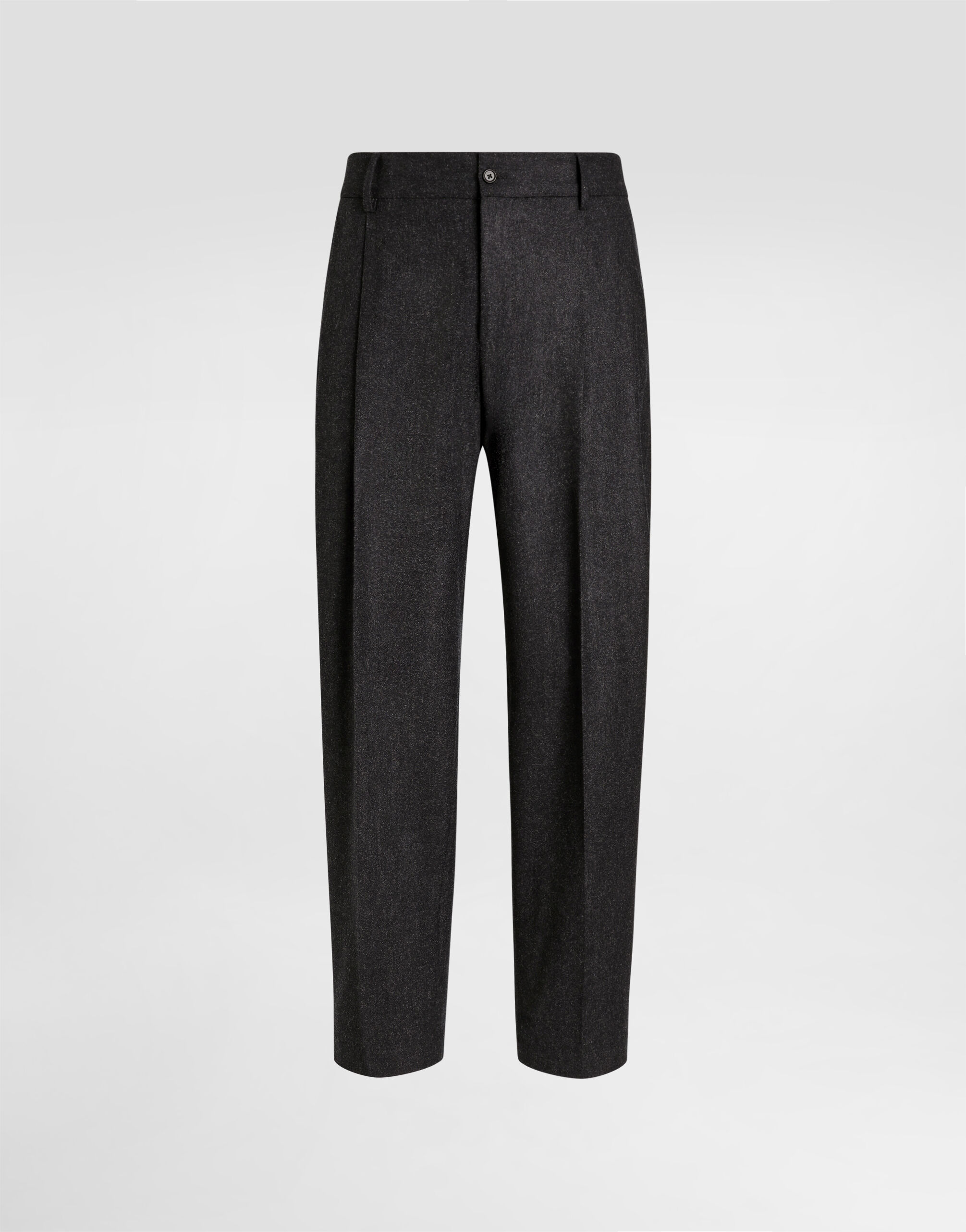 Wool flannel trousers